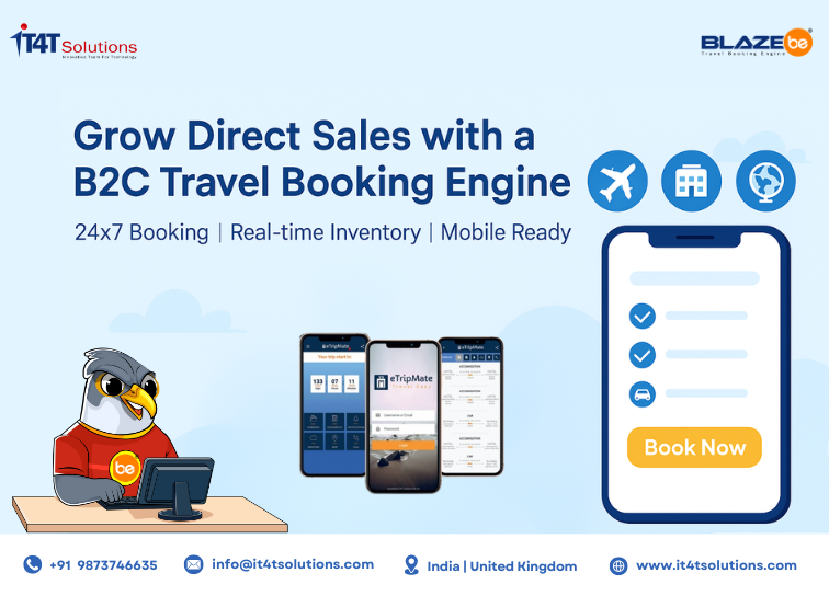 Grow Direct Sales with a B2C Travel Booking Engine